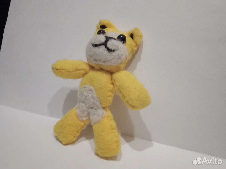 Мягкая собака своими руками высота-11см ширина-3см
