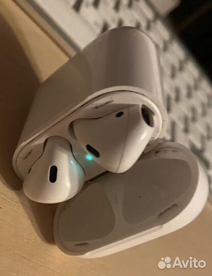 Apple Airpods 2 mv7n2am/A-беспровод.заряд.кейс