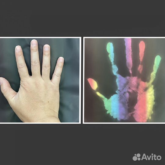 Термотрансферная пленка меняет цвет от тепла