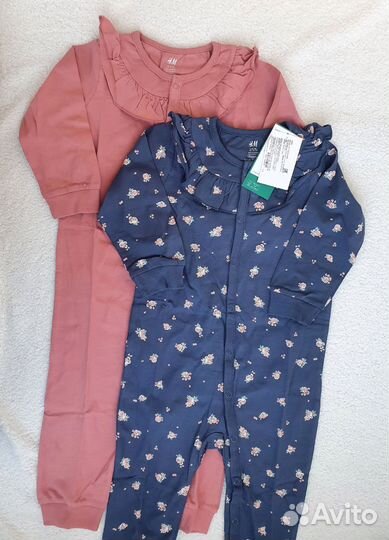 Слипы HM новые 98 для девочки боди