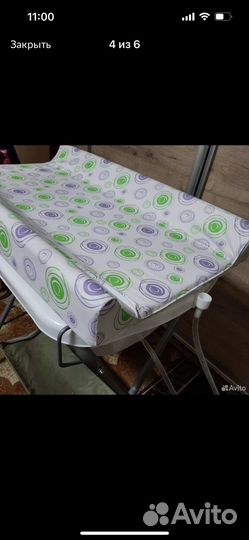 Детская ванночка с пеленатором