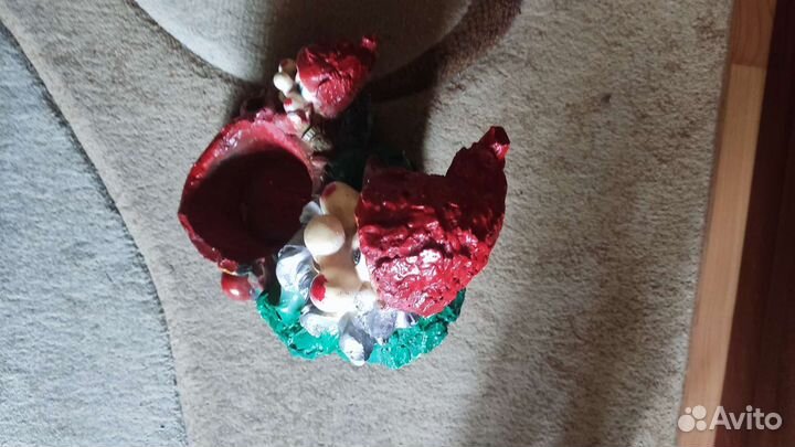 Садовая фигурка из гипса Гном