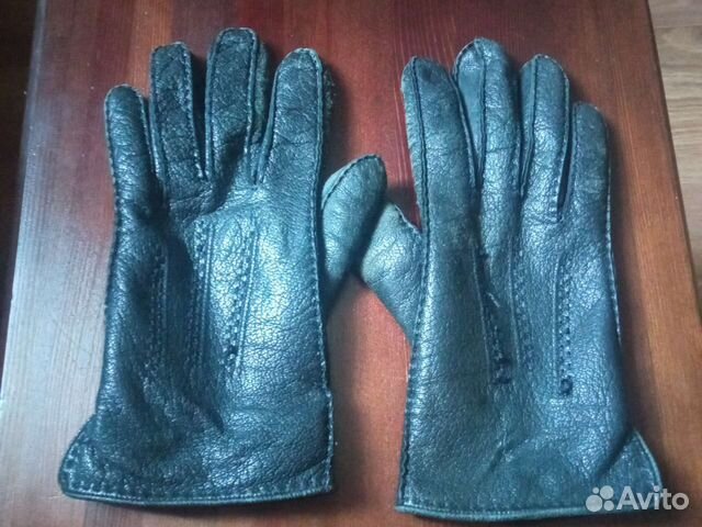 Перчатки немецкие, кожаные