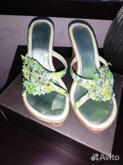 Сабо женские 37 размер маломерки на 36