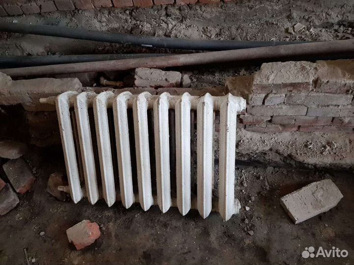 Батареи чугунные бу. Вывоз