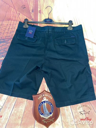 Paul&Shark Шорты Карго Изумруд. ураганце