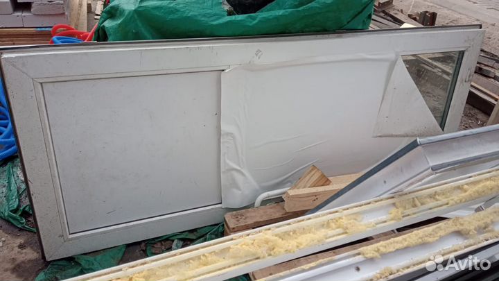 Пластиковые окна и двери пвх бу