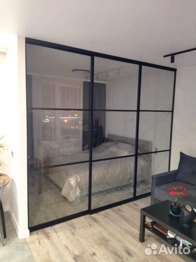 Перегородка из стекла