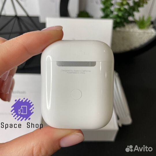 Беспроводные наушники Airpods 2