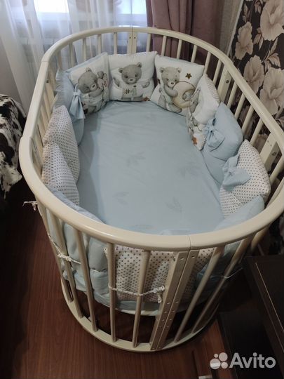 Детская кроватка трансформер