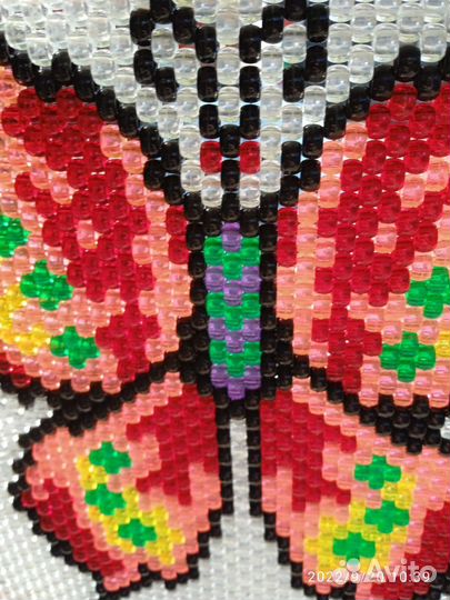 Панно из бусин