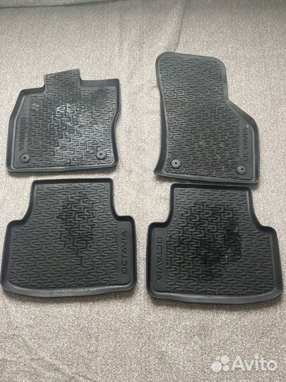 Оригинальные коврики Skoda Octavia A7