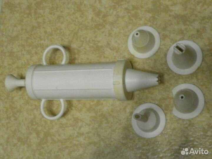 Шприц кондитерский СССР пластиковый