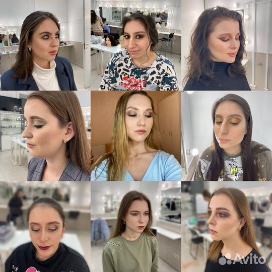Макияж прическа укладка Визажист стилист