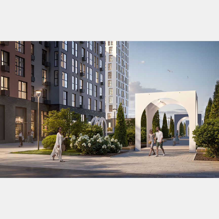 2-к. квартира, 51,7 м², 16/30 эт.