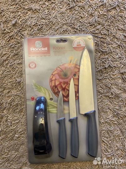 Набор кухонных ножей Rondell Kroner RD-459
