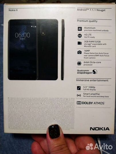 Nokia 6, 3/32 ГБ