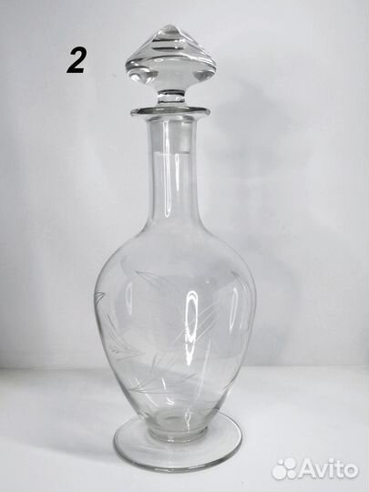 Графины винтаж стекло