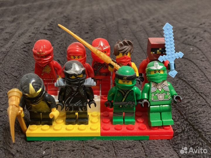 Лго фигурки ниндзяго