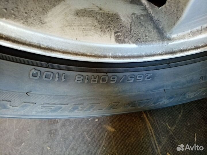 Колеса для ssangyong r18 на зимней резине Dunlop