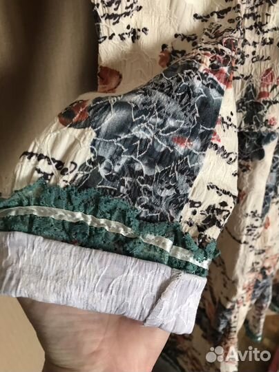 Хлопковый женский костюм 42 размера