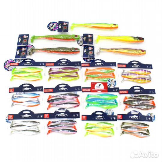 Силиконовые приманки Narval рыболовные крупные