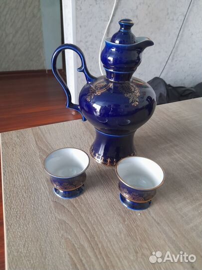 Посуда кобальт