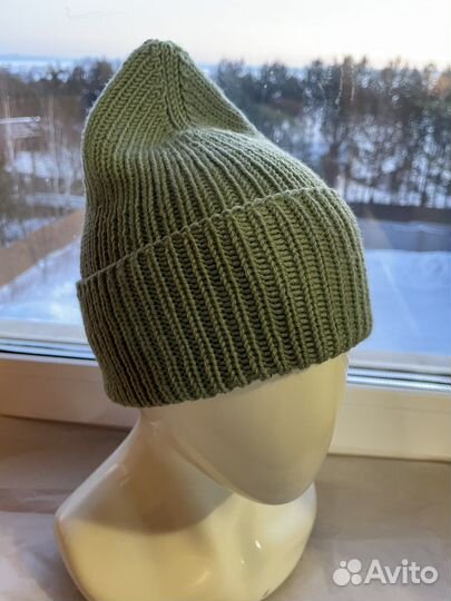 Шапка женская вязаная ручная работа