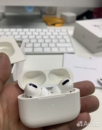 Наушники AirPods PRO чип Airoha Luxe люкс качество