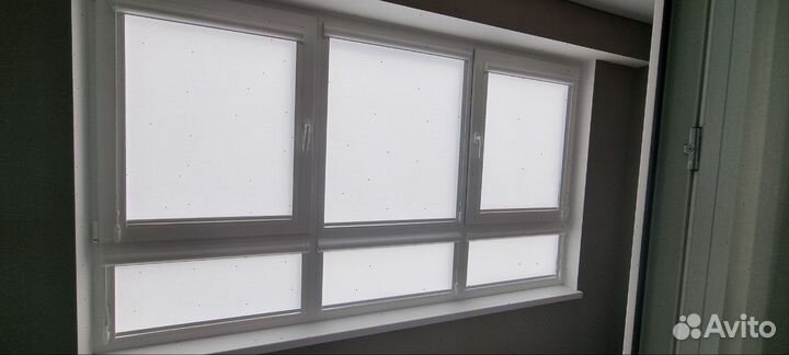 Рулонные шторы с замером и монтажом