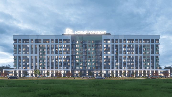 2-к. квартира, 63,7 м², 6/9 эт.