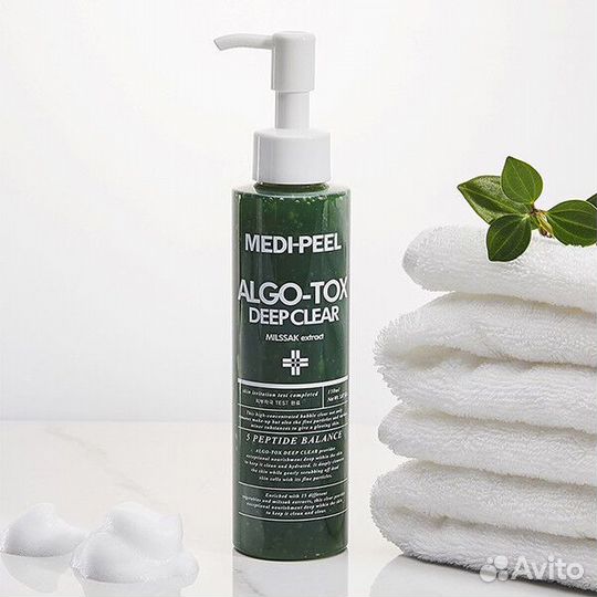 Пенка для умывания algo-TOX deep clear foam