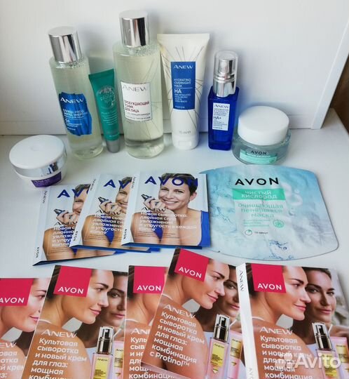 Набор новых средств по уходу для лица от avon