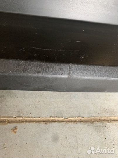 Юбка бампера задняя Skoda Octavia A7