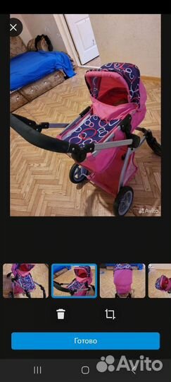 Коляска с куклой