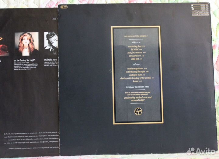 Sandra Ten on one виниловая пластинка Germany