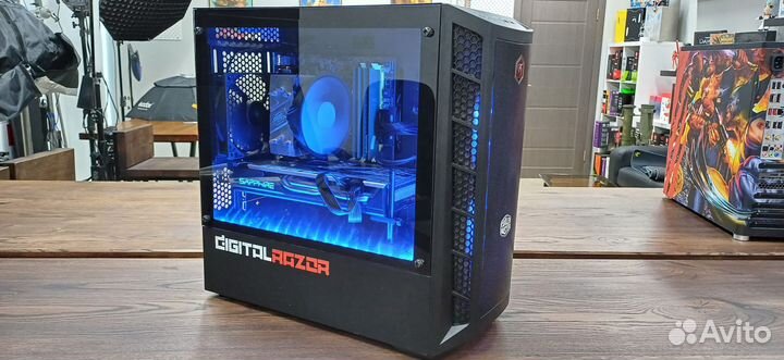 Пк для учебы/игр i7 / 16gb / rx580 8gb/ ssd,1tb