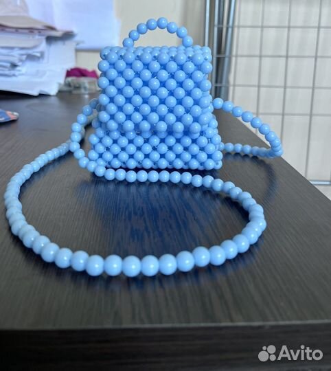 Мини сумочка из бусин