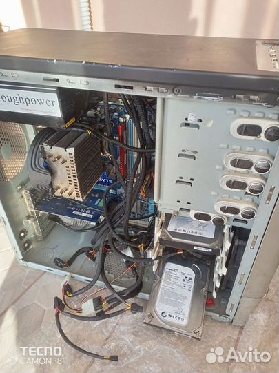 Компьютер (блок и монитор)