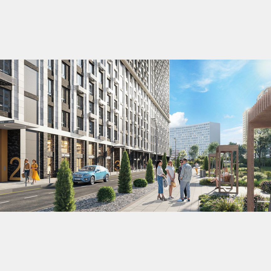 2-к. квартира, 60,2 м², 24/25 эт.