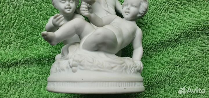 Статуэтка композиция Путти 1930-1950 годы Германия