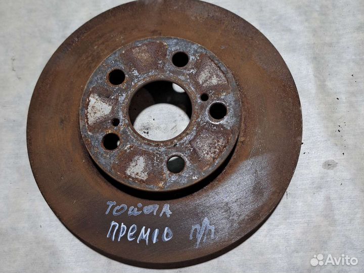 Тормозной диск передний правый Toyota Premio T240