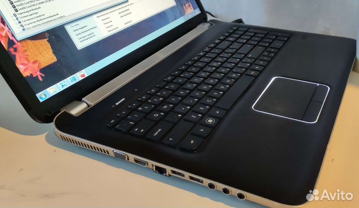 Ноутбук HP/Большой дисплей/4 ядра