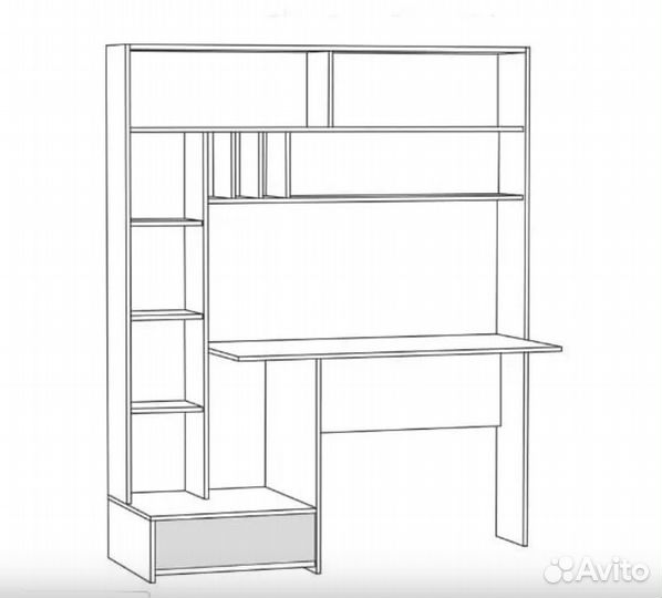 Стол письменный Лайт