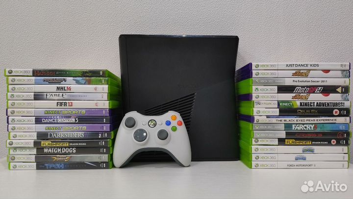 XBox 360 + тысячи игр бесплатно