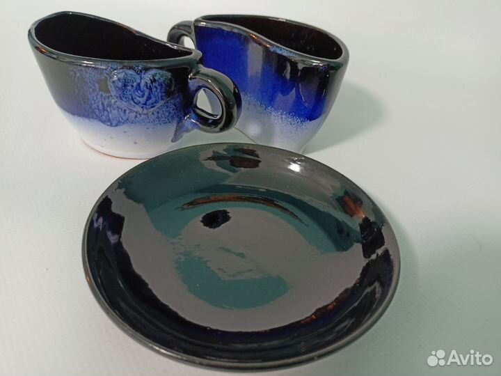 Чайная пара Трио для влюбленных