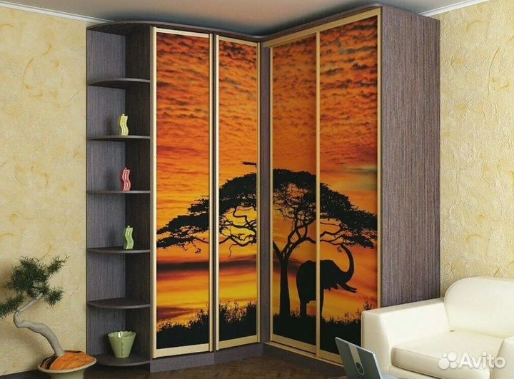 Угловой шкаф бесплатный замер