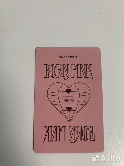 Карточки blackpink born pink