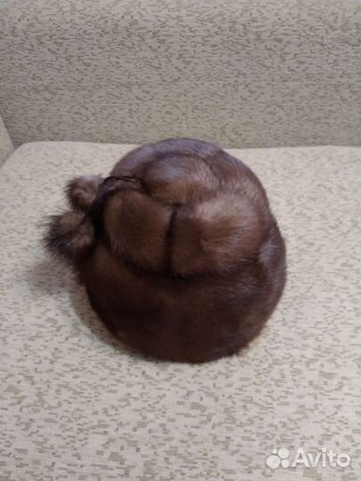 Шапка норковая женская