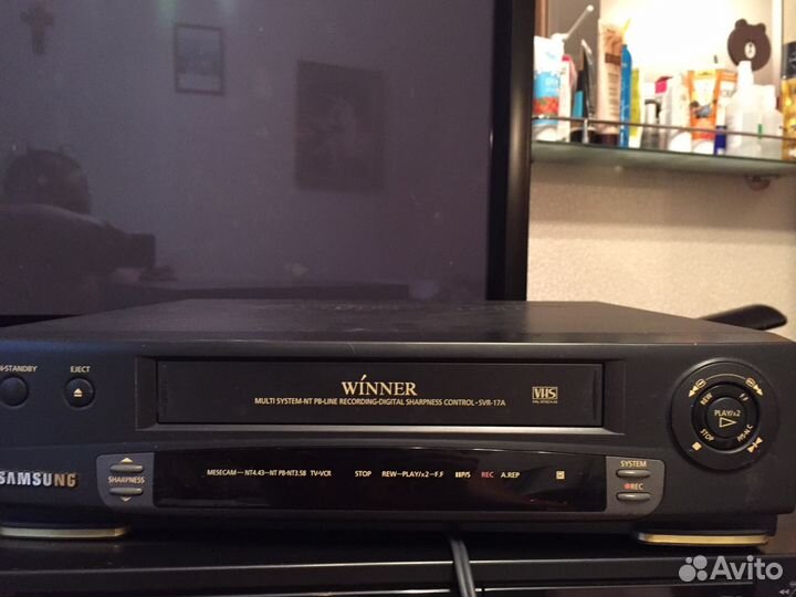 Видеомагнитофон с функцией записи Soni и samsung